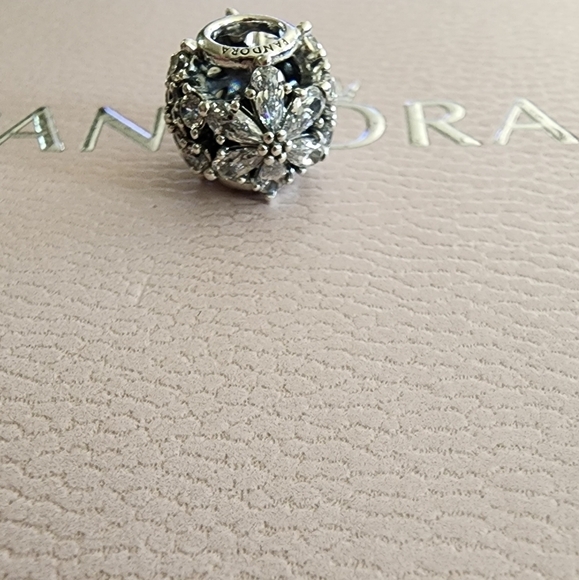 Pandora Sparkling Herbarium Cluster Round Charm - Picture 9 of 10